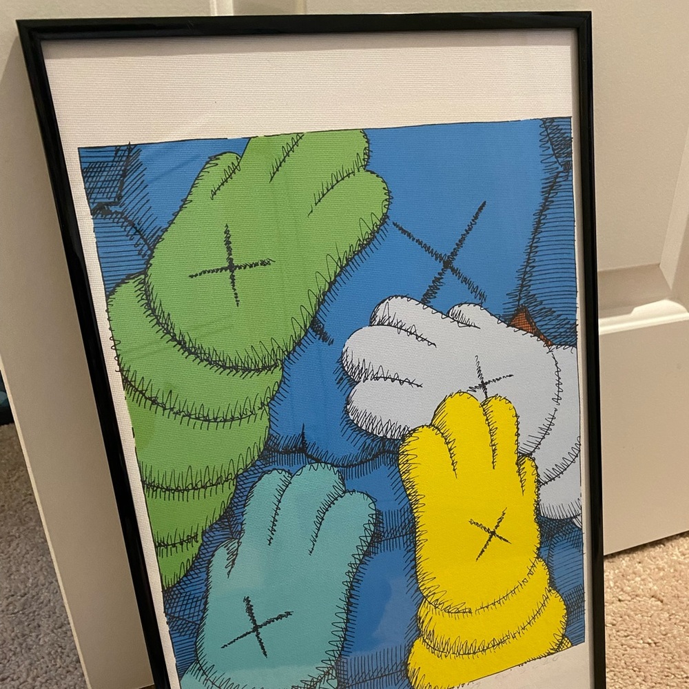 KAWS Urge Series Canvas Print